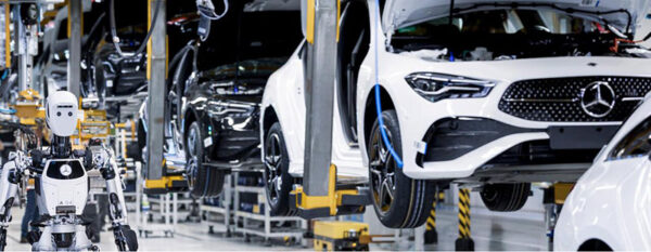 Mercedes Benz and apptronik