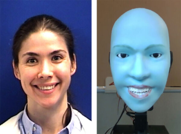 Emo robot predict human facial expression