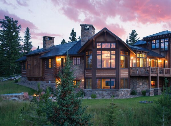 Metal roofing in moutain region