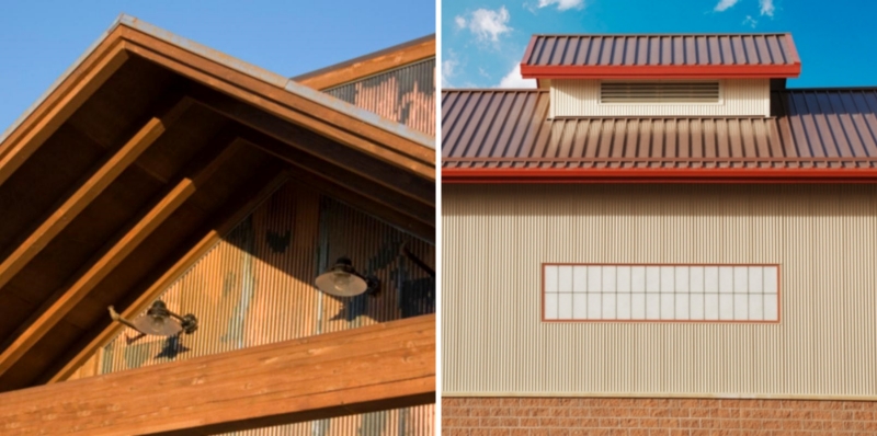Corrugated VS Standing Seam