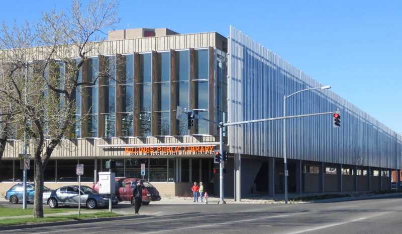 Exterior of Billings Library