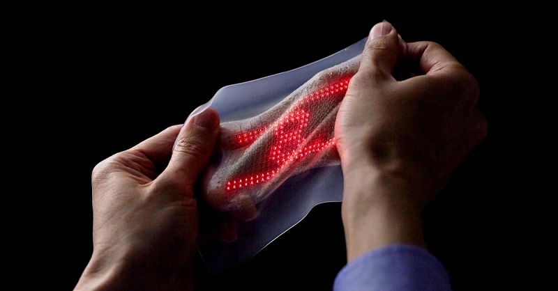 Flexible skindisplay