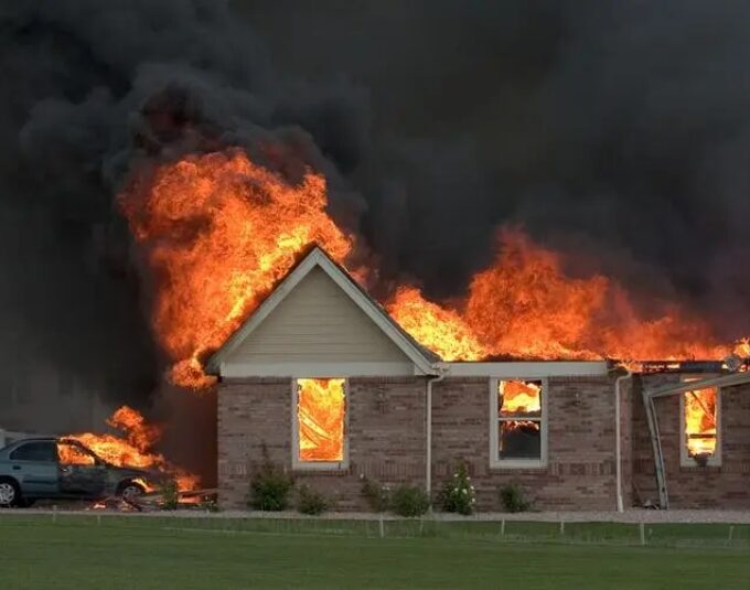 Roof on Fire