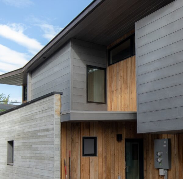 Bonderized shiplap wall