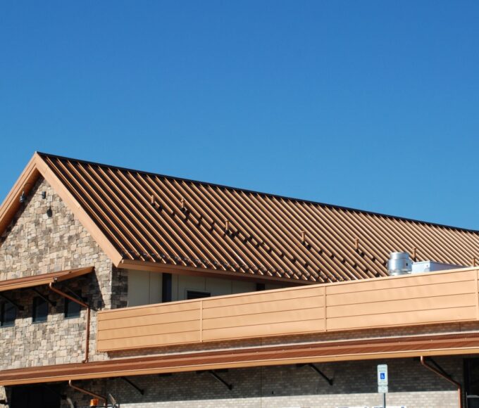 Cool metal roofing
