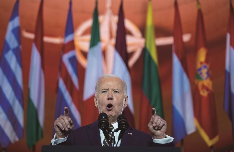 Biden speaking on NATO summit