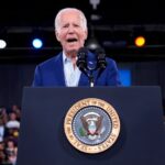 Biden spoke on the 28th