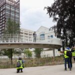 Tony Estanguet visited the Olympic Village