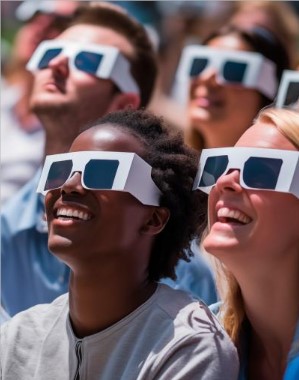 Solar viewing glasses