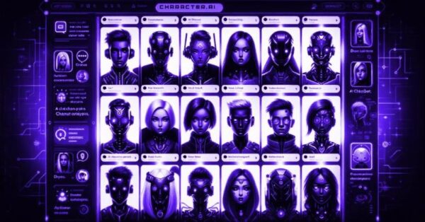 The main page of chatbots