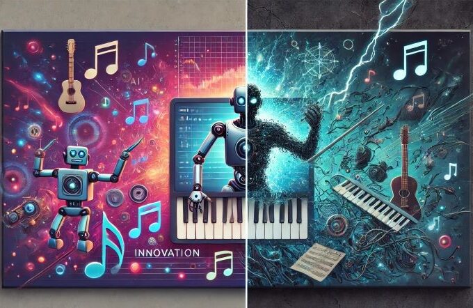 AI has both good and bad effects on the music industry