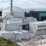 The EPR nuclear reactor at the Flamanville nuclear power plant in France