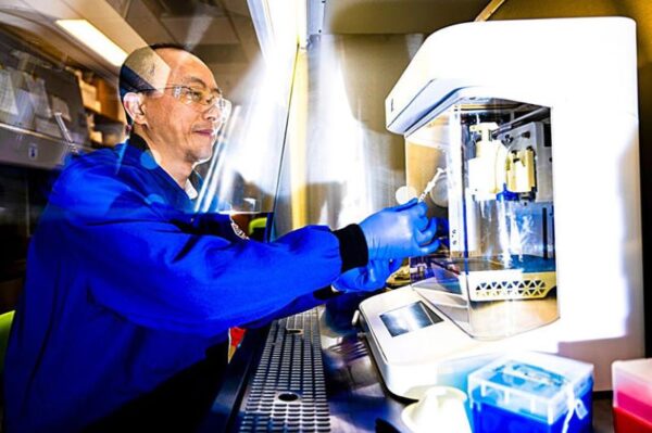 Guohao Dai, a bioengineering professor at Northeastern University