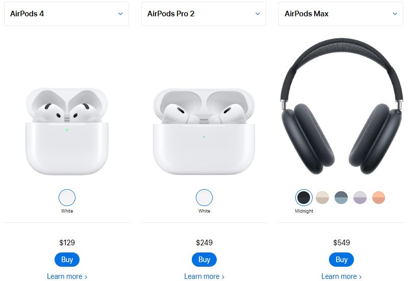 Airpods buying guide