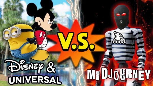 Disney and Universal vs Midjourney