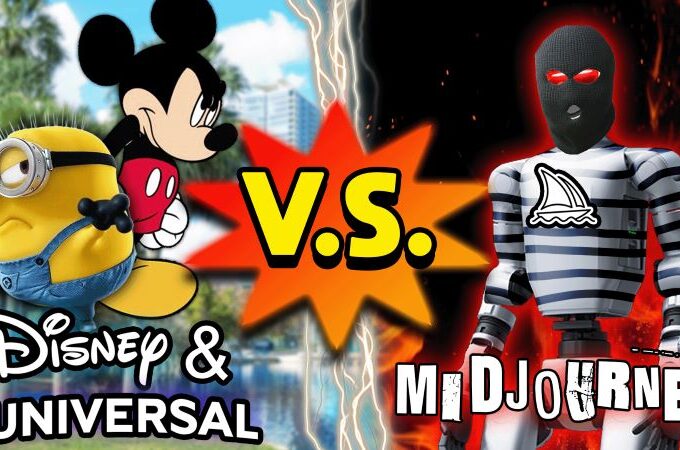 Disney and Universal vs Midjourney