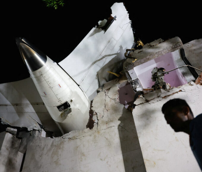 India crash