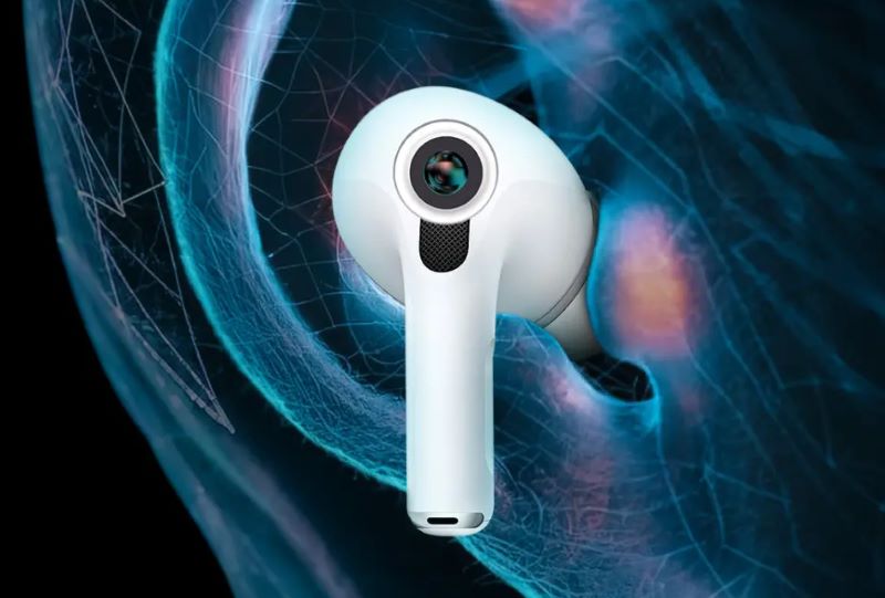 Airpods with camera