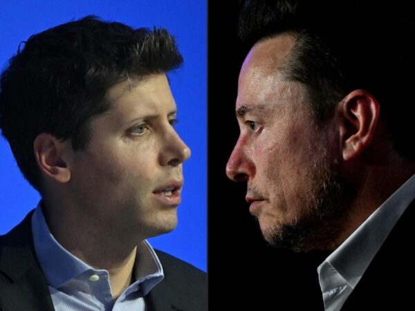 Elon Musk and San Altman