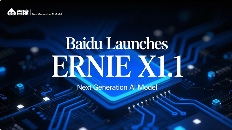 Baidu launches ERNIE X1.1