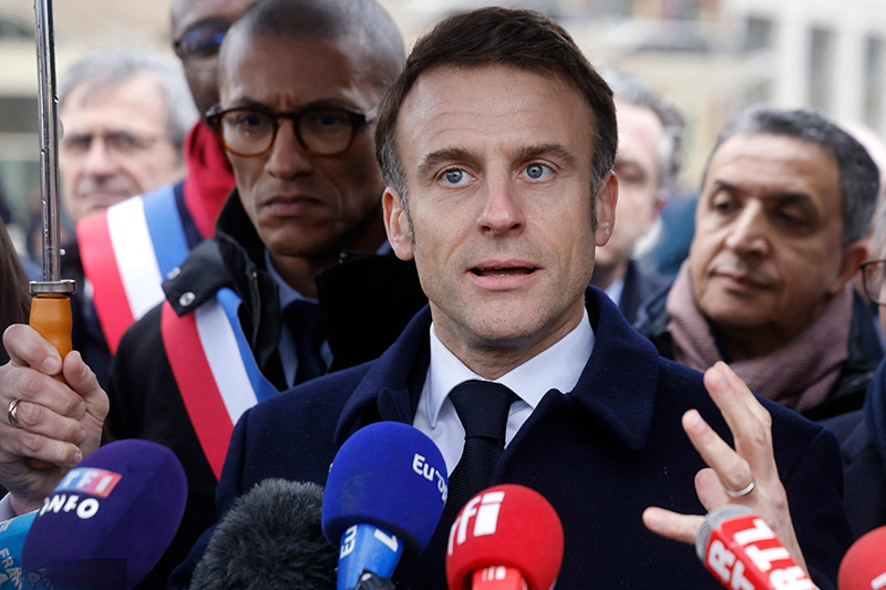 French President Emmanuel Macron