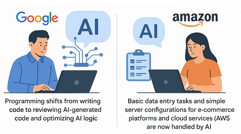 Google and Amazon