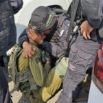 Israeli soldiers with psychological trauma