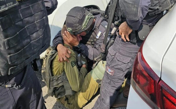 Israeli soldiers with psychological trauma