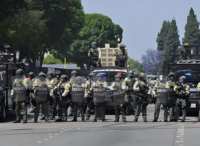 Regular troops approach Washington