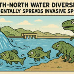 South north water diversion accidentally spread invasive species