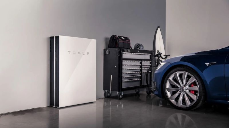 Tesla residential battery