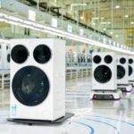 The washing machine manufacturing plant