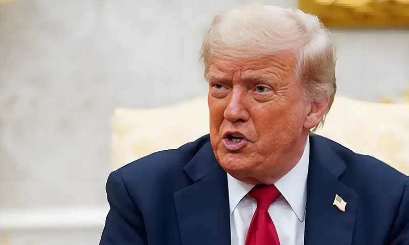 Trump denies approval