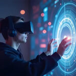 Virtual reality manipulating real objects