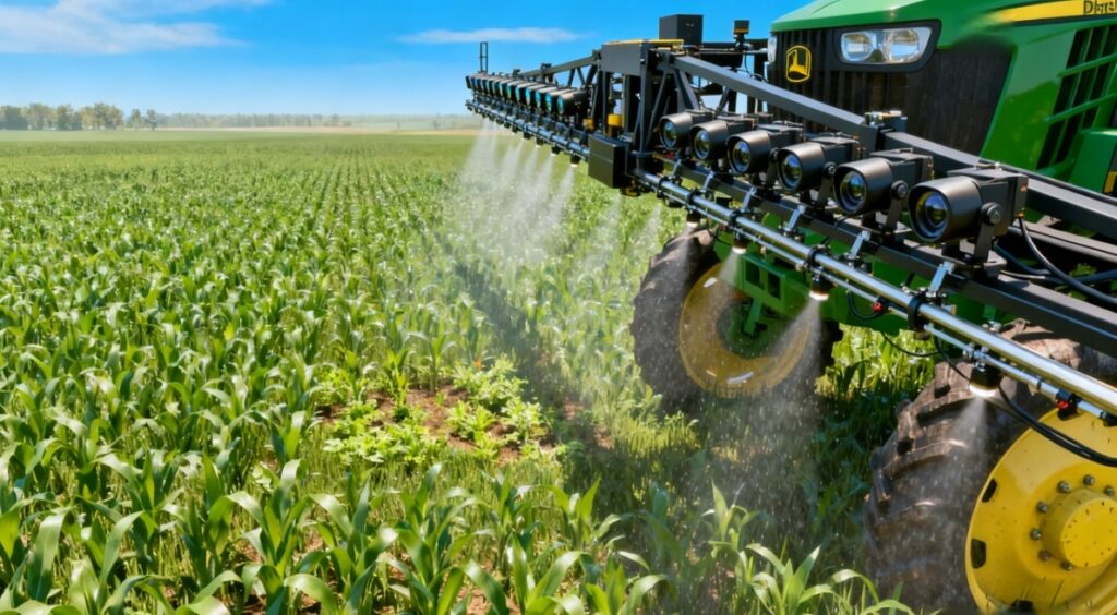 Automatic spraying