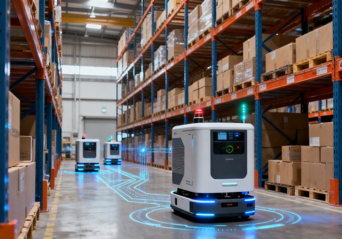 Autonomous robots led by ai