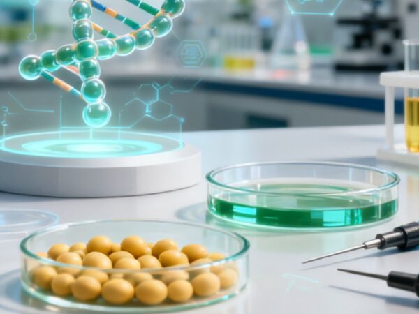 Genetically modified soybeans