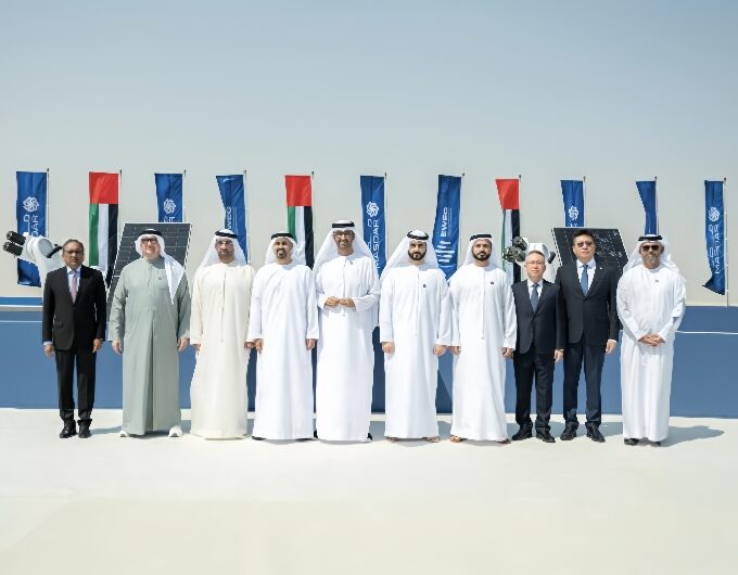 Group photo before project