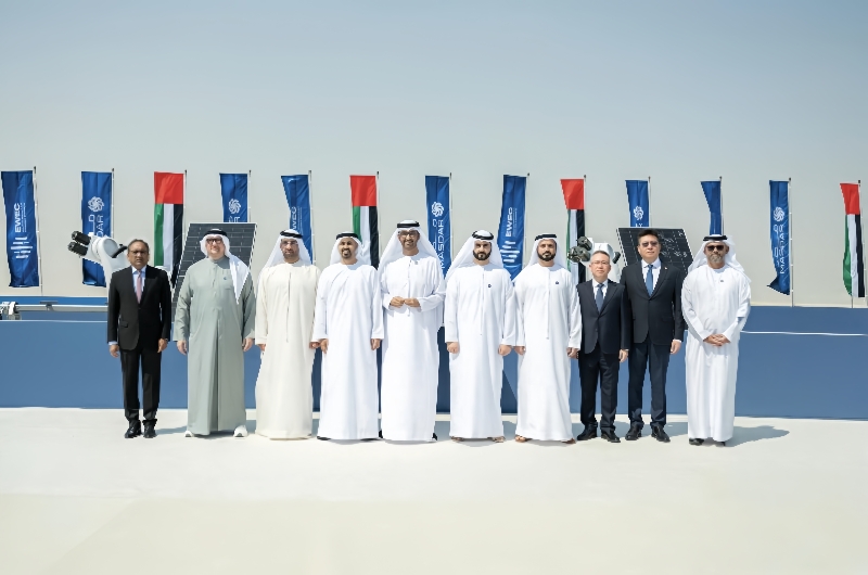 Group photo before project