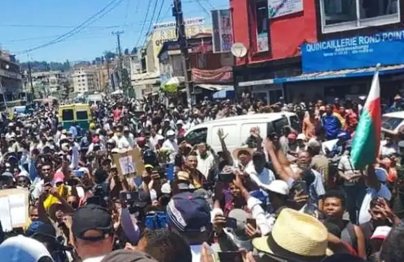 Parade in Madagascar