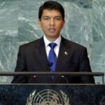President of Madagascar Andry Rajoelina