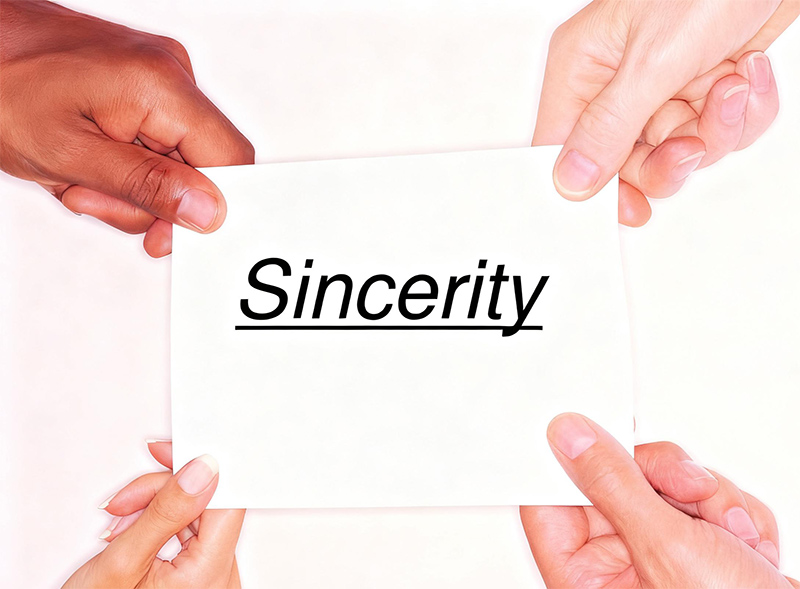 Sincerity