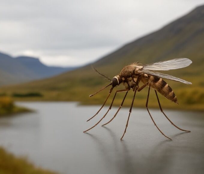 Mosquito in Iceland