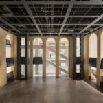 New paris building with exhibition designed