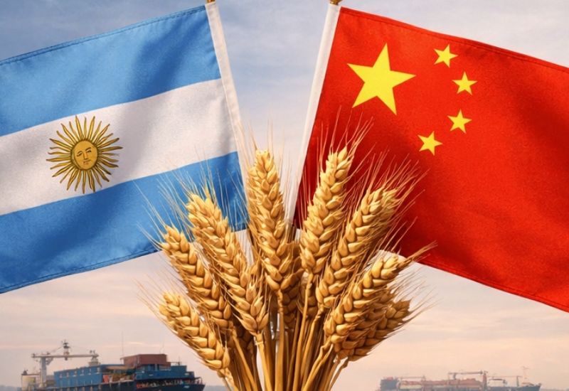 Commercial wheat shipment