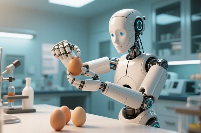 Dexterous hand of a robot