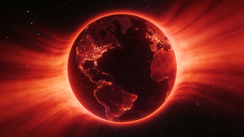 Invisible infrared thermal radiation