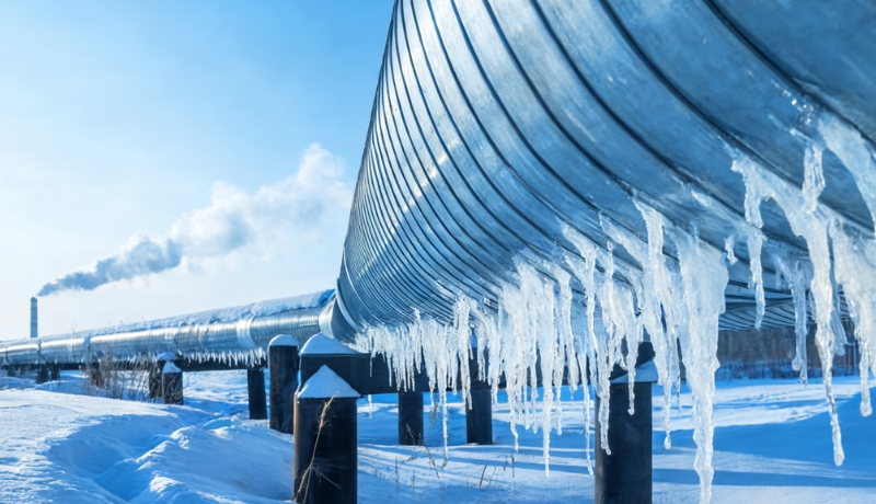 Natural gas production and transportation are constrained