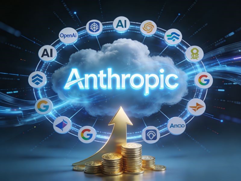 Anthropic cloud with ai ecosystem and growth metrics